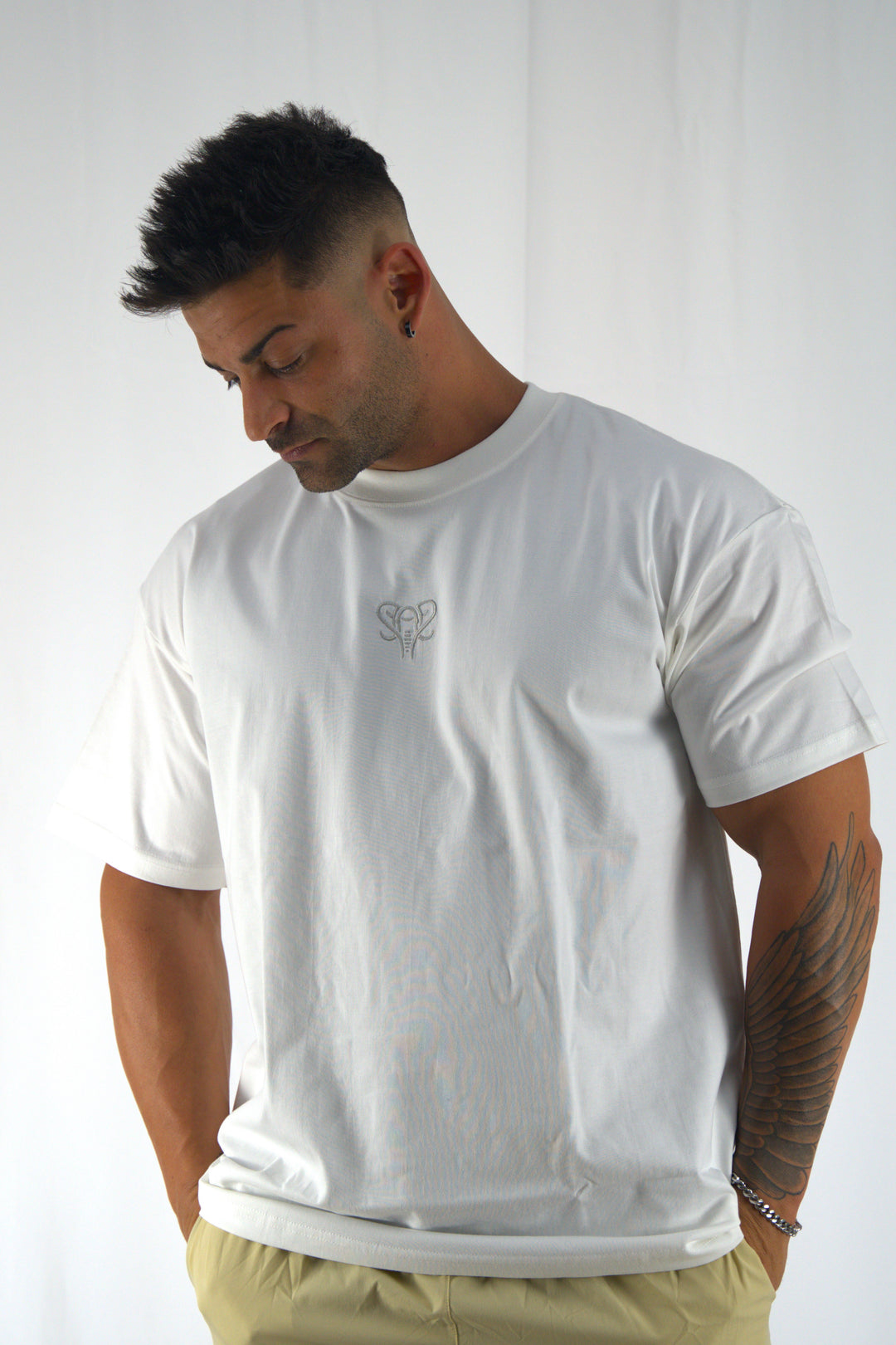 Oversize Foundation T-shirt Snow