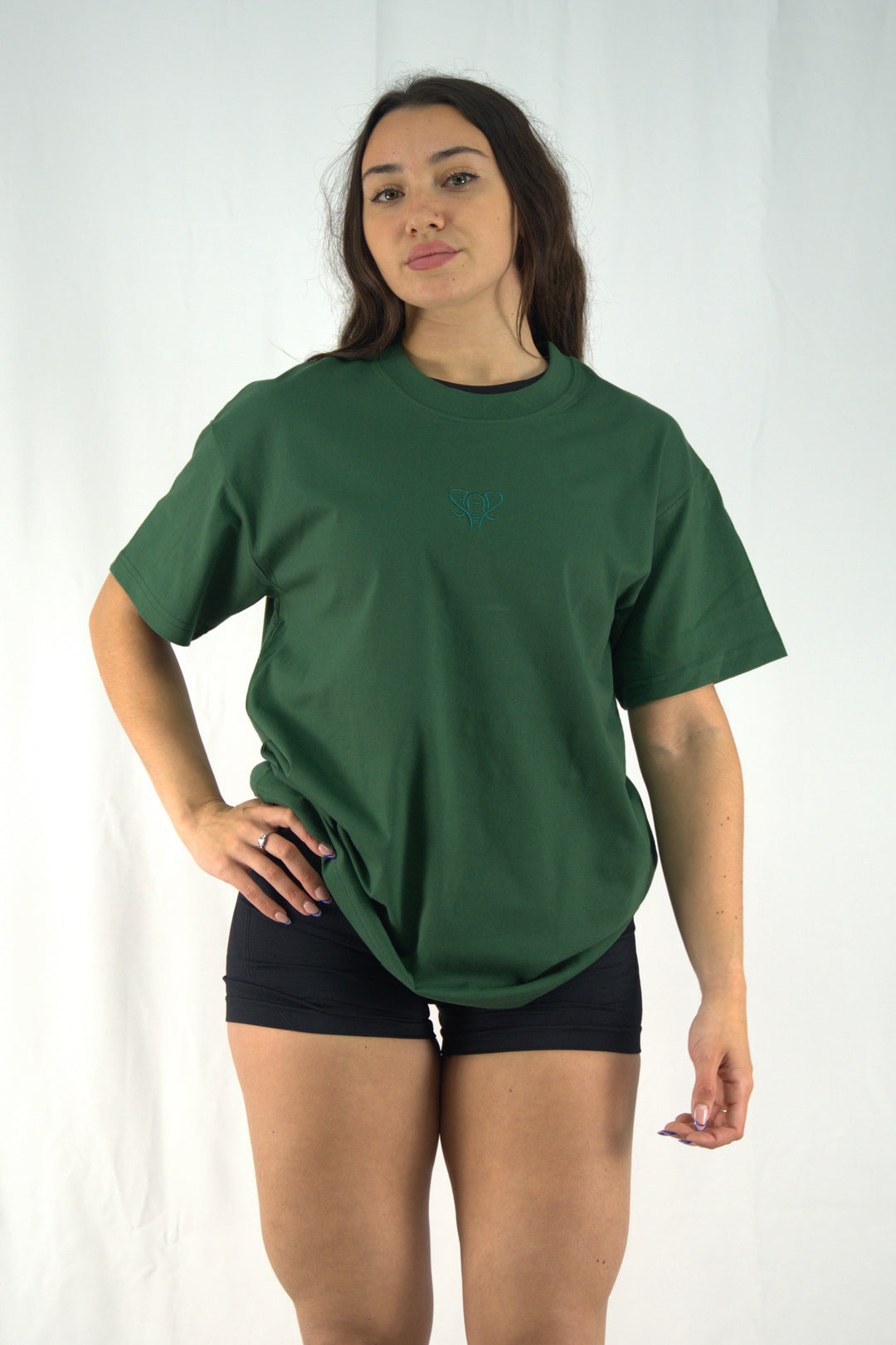 Oversize Foundation T-shirt Viridian