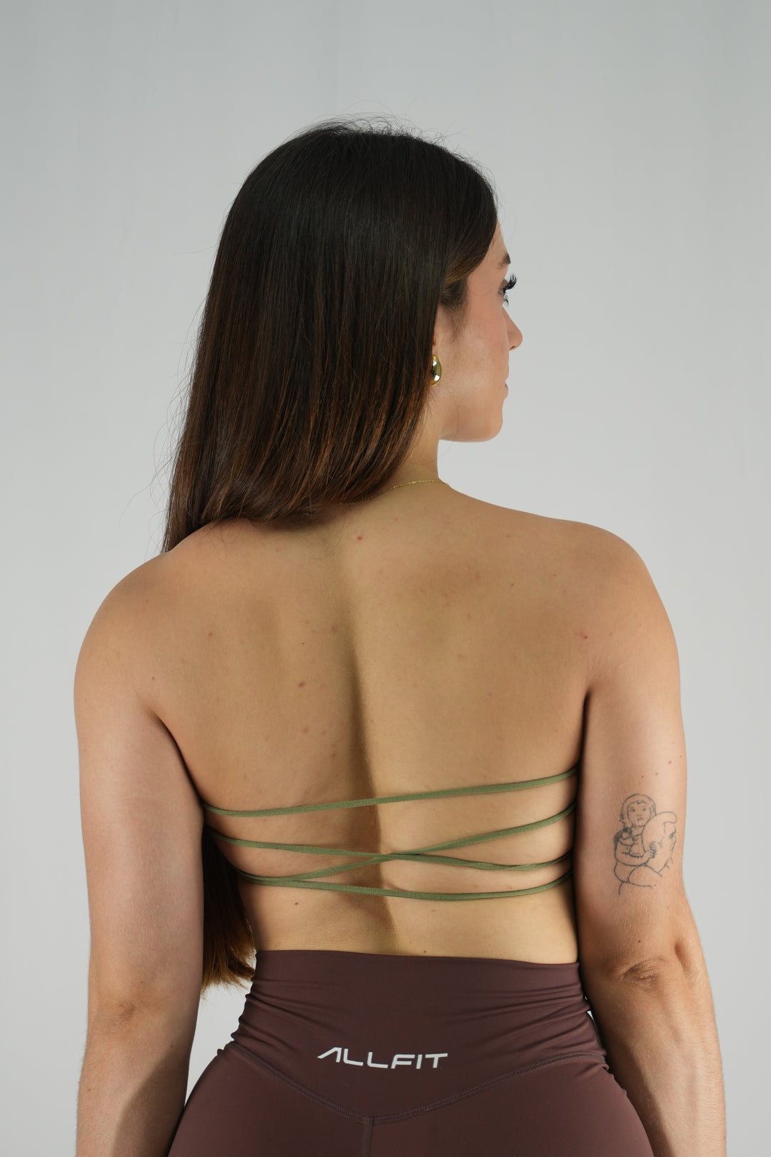 Tube Bralette Olive